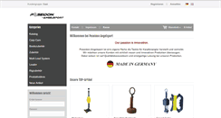Desktop Screenshot of poseidon-angelsport.de